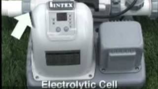 Intex Saltwater System Model 8110 Setup Instructions [upl. by Naltiak691]