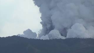 Taal Volcano Hike and Eruption January 12 2020 [upl. by Aihsele405]