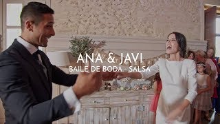 SALSA WEDDING DANCE  FIRST DANCE AampJ MAS DE ALZEDO 2019 [upl. by Aneis]