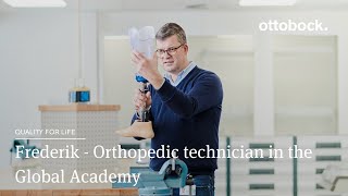 Frederik  Orthopedic technician in the Global Academy  Ottobock [upl. by Llebiram329]