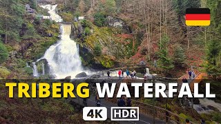 🤯 TRIBERG WATERFALL Walking Tour in Black Forest 4k HDR Triberger Weihnachtszaubers amp FIRE SHOW 👏🏼 [upl. by Dalia359]