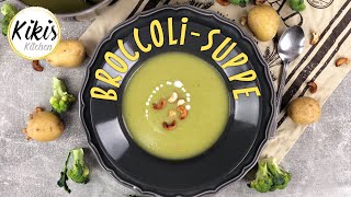 Brokkolisuppe kalorienarm und gesund  Brokkoli Suppe einfaches Rezept  leckere Suppe REZEPT 🥦 [upl. by Sheryle812]