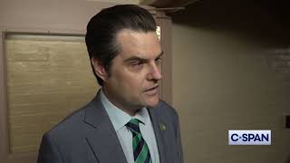 Rep Matt Gaetz on Speaker Election [upl. by Sardella]