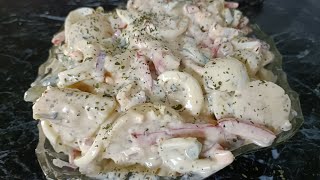 Nanny Ds best potato egg salad [upl. by Aiyt]