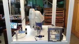 Denso 6 Axis Industrial Robot Solving a Rubiks Cube  Less than 1 Minute [upl. by Liana]