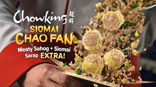 Chowking Siomai Chao Fan Sarap Extra [upl. by Atteuqcaj]