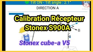 Calibration Récepteur Stonex S900A [upl. by Ennair]