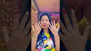 পুজোয় Nail Art করাতে গিয়ে কাঁদতে হলো 😭shorts bengalivlog [upl. by Nixon290]