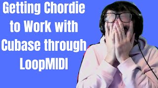 LoopMIDI and Cubase setup for the Chordie App [upl. by Nosylla]