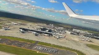 Melbourne aerial view from departing plane [upl. by Penn]