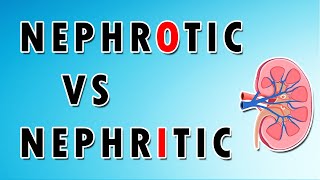 What is the difference between Nephritic and Nephrotic syndrome  MedStudier [upl. by Sena]