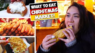 20 MUST EAT FOOD at GERMAN CHRISTMAS MARKETS [upl. by Primrosa700]