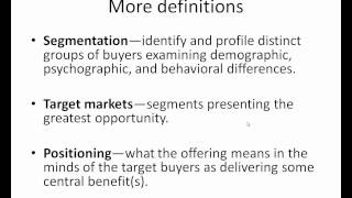 Marketing Management Chapter 1 [upl. by Lorola635]