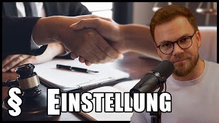 E wie Einstellung  StrafrechtABC  André Miegel [upl. by Eusadnilem]