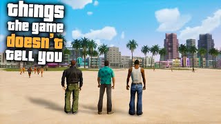 GTA Trilogy Definitive Edition  20 Things It DOESNT TELL YOU [upl. by Yellac]