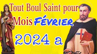 Tout Boul Saint pour mois Février 2024 a  tout boul sen pou mwa Fevriye a 2024 saint boulsaint [upl. by Eyahs]