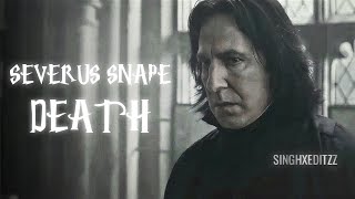 Severus Snape Death  Harry Potter [upl. by Attenev]