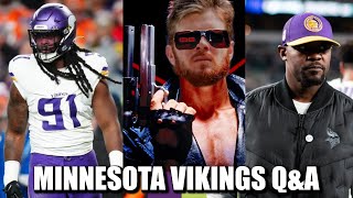 Minnesota Vikings QampA Trade Value Darnold Fixable Flores Rebound [upl. by Oigimer363]