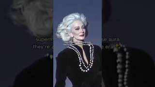 92 yrs old supermodels never lose their prime era aura😫oldsupermodels [upl. by Ara97]