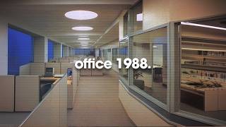 ＬＡＴＥ ＮＩＧＨＴ ＷＯＲＫ  Nostalgic Officewave  Calm Vaporwave [upl. by Sarina847]