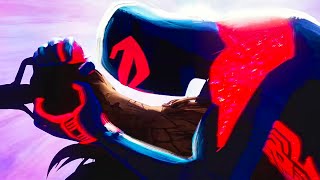 Spider Man 2099 Vs Vulture  Fight Scene  SPIDER MAN ACROSS THE SPIDER VERSE 2023 Movie CLIP 4K [upl. by Werdn]