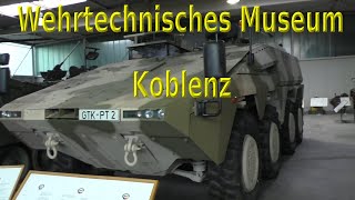 Wehrtechnisches Museum Koblenz Panzer KFZ Jets Hubschrauber und vieles mehr [upl. by Reisinger]