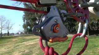 CMC MPD vs Petzl ID as a Slackline Pulley System Brake [upl. by Kathye]