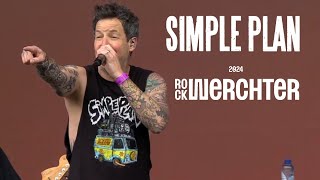 Simple Plan  Live Rock Werchter 2024 Full Concert [upl. by Aehsrop]