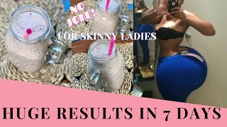 TAKE ONCE DAILY GAIN WEIGHT IN THE RIGHT PLACES WITHOUT BELLY FATBIG TUMMY  UZZIELLE TV [upl. by Marchall561]