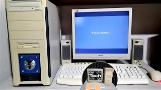 PLATO PC Intel Core 2 Duo E8400 775 EVGA 8400GS Start Windows XP Pro in year 2023  Short Video [upl. by Arun]