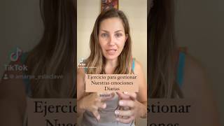 Ejercicios para gestionar emociones ♥️🌱 bio sanarheridas emociones hoy ejercicios [upl. by Ciccia410]