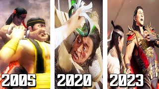 Every Time Liu Kang Kills Shang Tsung Compilation 20052023 [upl. by Hawker348]