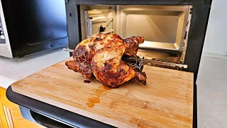 Making Rotisserie Whole Chicken in an Air Fryer  Proscenic T31 [upl. by Petigny754]