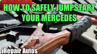 How To Jump StartCharge Mercedes Vehicles [upl. by East57]