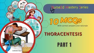 Thoracentesis  Part 1  FON Procedures  6  NurseEd Mastery Series [upl. by Gnoh]