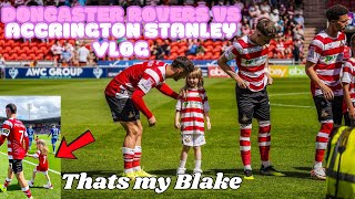 BLAKE WALKED OUT WITH HER FAVOURITE FOOTBALL PLAYER  DONCASTER ROVERS VS ACCRINGTON STANLEY vlog [upl. by Lorilyn780]