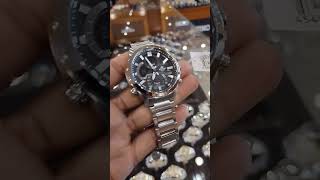 Edifice ECB30D1ADF Review  Casio Edifice Sports Watch In Steel Bracelet [upl. by Condon689]