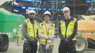 Warriors draft picks get their first look at the Chase Center [upl. by Penny392]