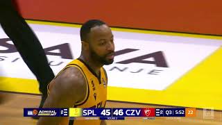 AdmiralBet ABA League 202425 highlights Round 3 Split  Crvena zvezda Meridianbet 6102024 [upl. by Natasha]