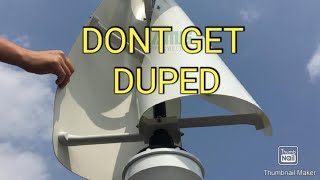 Watch this before you buy a wind generator My personal experience and what to look for [upl. by Nuahsad]