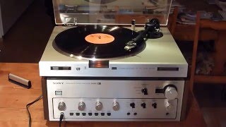 Sansui FRD40 amp Sony TA5650 VFET phono reproduction demo [upl. by Manheim43]