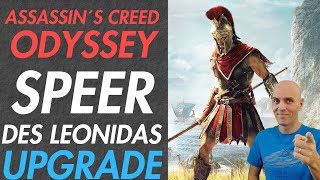 Assassins Creed Odyssey Speer des Leonidas UPGRADE  ArtefaktFragmente [upl. by Atinaujnas]