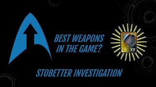 STOBetter Investigation What are the best energy weapons in STO [upl. by Annahsat]