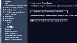 VEJA SOLUÇÃO ERRO NA ATUALIZAÇÃO DO AVG ANTIVIRUS [upl. by Ayerhs]