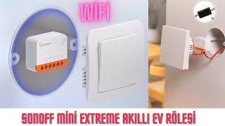 SONOFF MINI Extreme WiFi Akıllı Anahtar MINIR4 SONOFF [upl. by Sheya423]