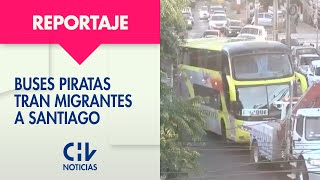 FRONTERA ABIERTA EN COLCHANE  Buses piratas traen migrantes a Santiago  CHV Noticias [upl. by Betz166]