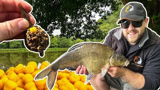 Method Feeder Fishing for HUGE Bream and Tench  Birkacre Big Lodge  Fishery Review [upl. by Aniar]