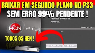 COMO BAIXAR EM SEGUNDO PLANO PLAYSTATION 3  2024 [upl. by Pulchia]