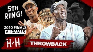 Kobe Bryant 5th Championship Full Series Highlights vs Celtics 2010 NBA Finals  Finals MVP HD [upl. by Anaili]