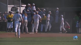 Great Bridge Baseball uses dominant pitching to advance in Region Playoffs [upl. by Weiser]